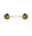 Rose Shaped S316L Intimate Piercing INT-01